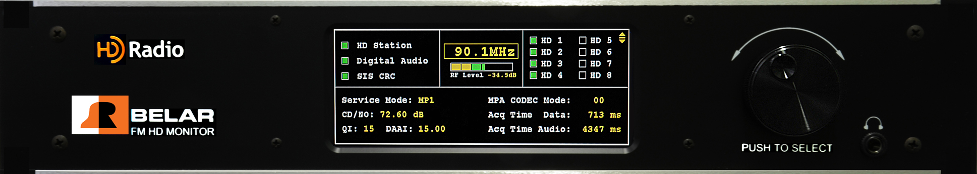 FMHD-1 Front Panel