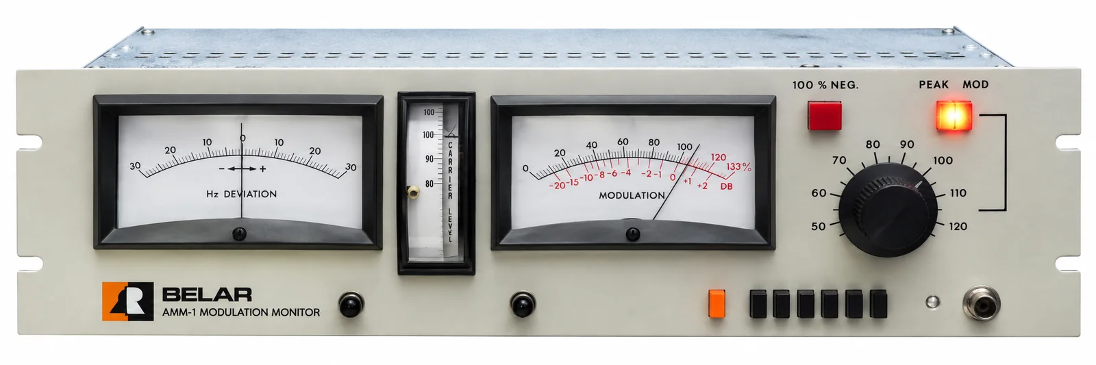 Belar AMM-1 front panel